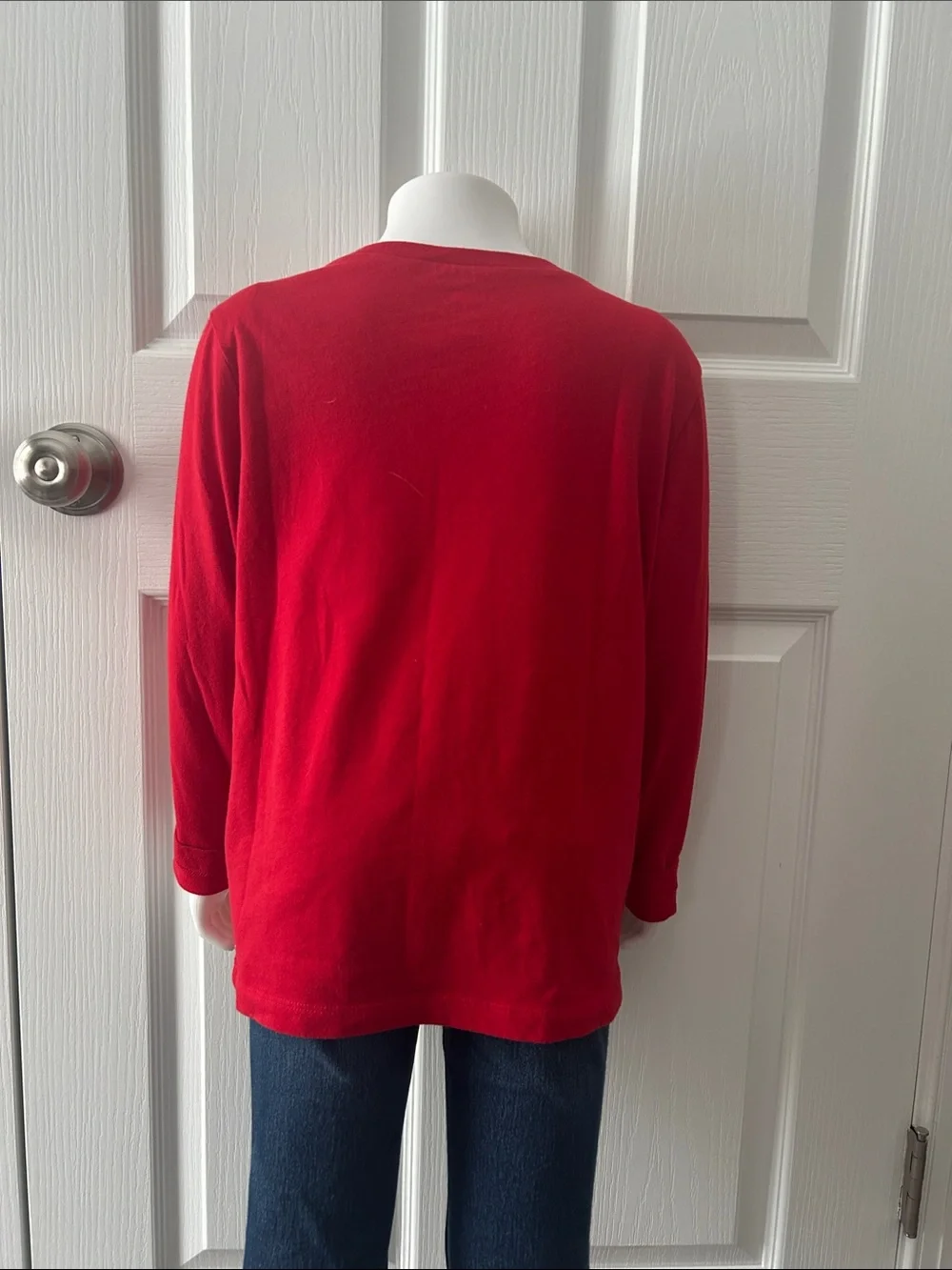 Old Navy Red Crewneck Tee